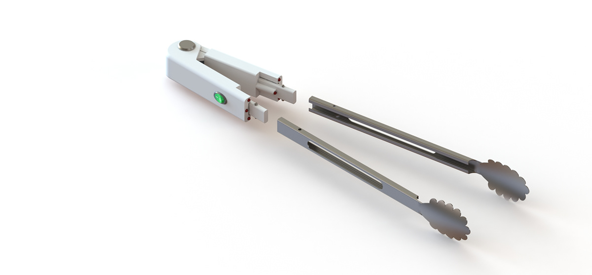 Braai tongs detached